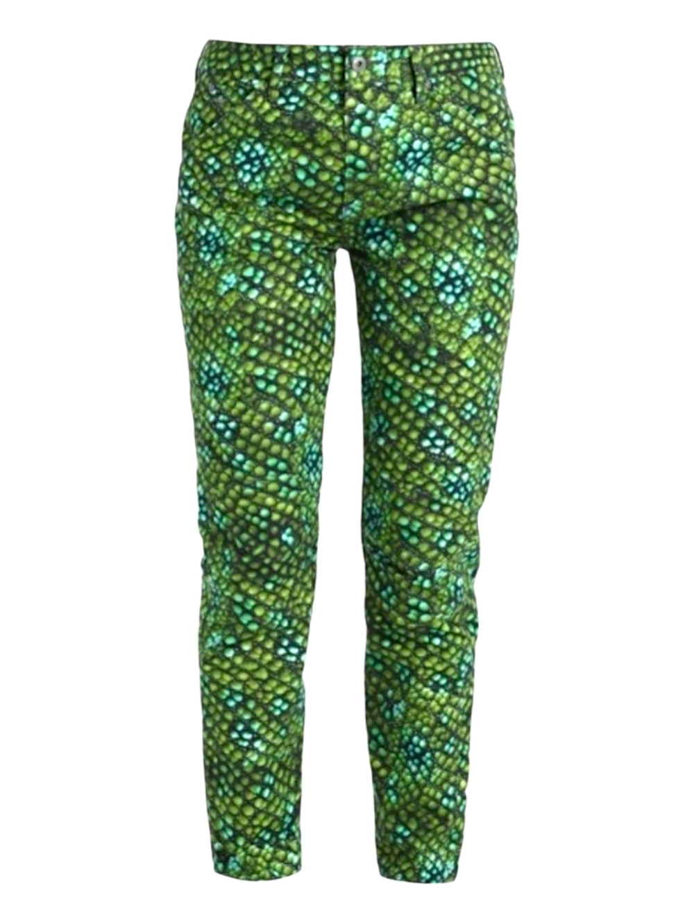 NWT G-STAR X PHARRELL WILLIAMS Elwood 3D Mid-Rise Boyfriend Iguana Print Jeans